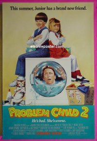 #2747 PROBLEM CHILD 2 DS adv 1sh '91 Ritter 