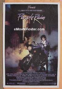 s105 PURPLE RAIN one-sheet movie poster '84 Prince, Apollonia Kotero