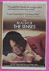 IN THE REALM OF THE SENSES 1sheet