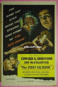#517 RED HOUSE 1sh '46 Edward G Robinson 