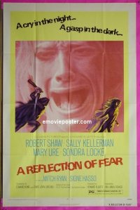#1211 REFLECTION OF FEAR 1sh '72 Robert Shaw 