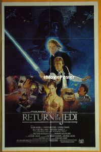 #235 RETURN OF THE JEDI B-1sh 83 George Lucas