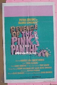 #388 REVENGE OF THE PINK PANTHER advance 1sh 
