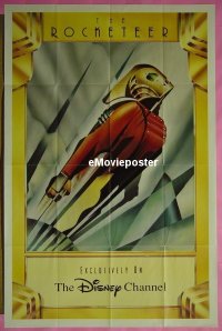 #376 ROCKETEER TV 1sh '91 Connelly, Campbell 