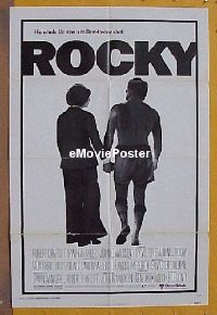 #536 ROCKY rare pre-Awards 1sh '77 