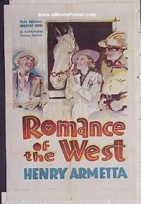 ROMANCE OF THE WEST ('35) 1sheet