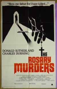 #1265 ROSARY MURDERS 1sh '77 Sutherland 