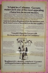 #9699 SAINT JACK 1sh '79 Ben Gazzara 