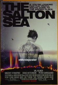 #310 SALTON SEA DS advance 1sh '02 Val Kilmer 