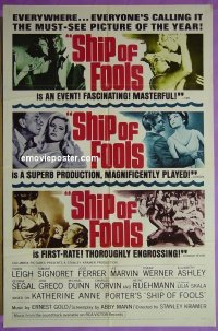 #5379 SHIP OF FOOLS B 1sh '65 Leigh, Signoret 