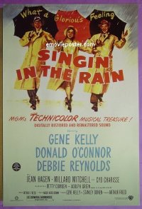 #556 SINGIN' IN THE RAIN 1sh '52 Gene Kelly 