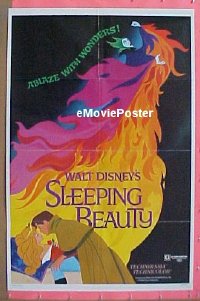 #430 SLEEPING BEAUTY 1sh R79 Walt Disney 