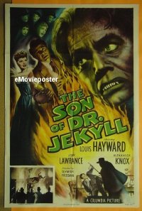 #014 SON OF DR JEKYLL 1sh '51 Hayward 