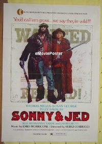 #494 SONNY & JED 1sh '72 Sergio Corbucci 