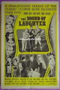 #5416 SOUND OF LAUGHTER 1sh '63 Bob Hope 