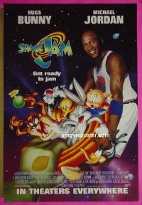 #2852 SPACE JAM 1sh 96 Michael Jordan & Bugs! 
