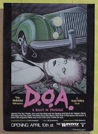 D.O.A. ('80) adv special