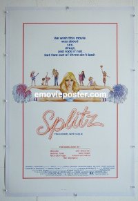 #2932 SPLITZ linen one-sheet '84 cheerleader sex!
