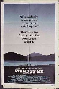 #8292 STAND BY ME 'cherry Pez' style 1sh '86 