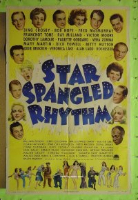 #8321 STAR SPANGLED RHYTHM 1sh '43 all stars!