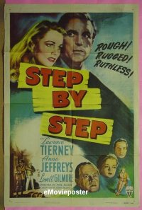 #612 STEP BY STEP 1sh '46 Lawrence Tierney 