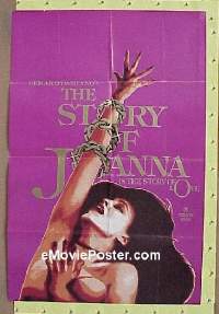 #224 STORY OF JOANNA 1sh '75 X-rated 