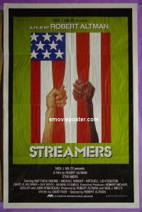 #1400 STREAMERS 1sh '83 Robert Altman 