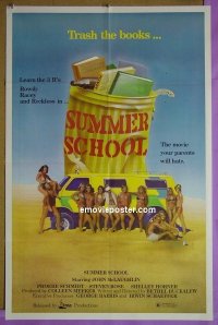 #7673 SUMMER SCHOOL 1sh '77 beach sex! 
