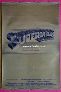 #2884 SUPERMAN foil advance 1sh '78 Reeve 