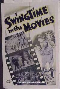 SWINGTIME IN THE MOVIES 1sheet
