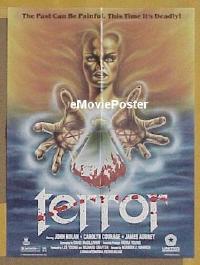 #446 TERROR video poster '79 Nolan 