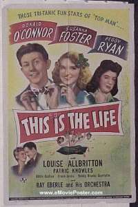 THIS IS THE LIFE ('44) 1sheet
