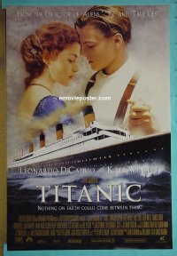 #2906 TITANIC DS 1sh '97 DiCaprio, Winslet 