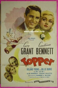 #5580 TOPPER 1sh R44 Bennett, Cary Grant 