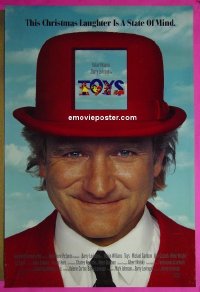 #2919 TOYS DS advance 1sh '92 Robin Williams 