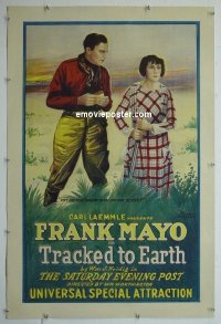 #2430 TRACKED TO EARTH linen1sh22 stone litho 