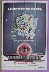 Q778 TUNNEL VISION one-sheet movie poster '76 Chevy Chase