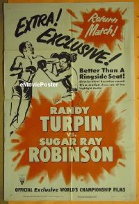 #519 RANDY TURPIN VS. SUGAR RAY ROBINSON B1sh 