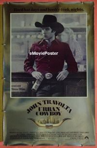 #2940 URBAN COWBOY 1sh '80 Travolta, Winger 