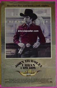 #4330 URBAN COWBOY foil 1sh80 Travolta,Winger 