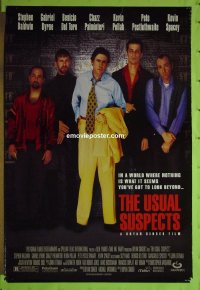 #356 USUAL SUSPECTS DS 1sh '95 Kevin Spacey 