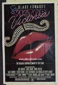 #5659 VICTOR VICTORIA 1sh '82 Julie Andrews 
