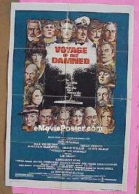 #343 VOYAGE OF THE DAMNED B-1sh '76 Dunaway 