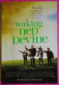 #2952 WAKING NED DEVINE DS teaser 1sh '98 
