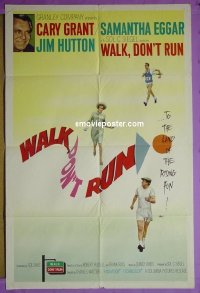 #1531 WALK DON'T RUN 1sh '66 Cary Grant 