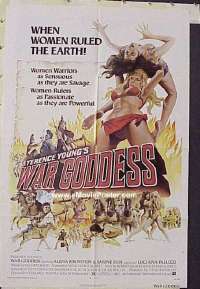 s404 WAR GODDESS one-sheet movie poster '74 Alena Johnston, AIP