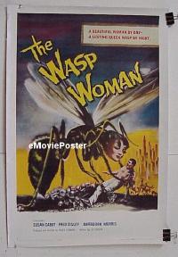 #003b WASP WOMAN linen 1sh '59 Roger Corman 