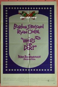 #713 WHAT'S UP DOC style A 1sh '72 Streisand 