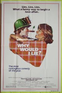 #2970 WHY WOULD I LIE 1sh '80 Treat Williams 