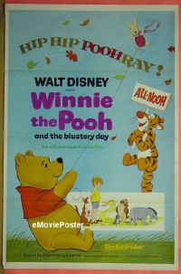 #589 WINNIE THE POOH & THE BLUSTERY DAY 1sh69 